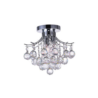 Astoria Grand Oakgrove 4 Light 16 Chandelier Style Urn Semi Flush Mount Wayfair