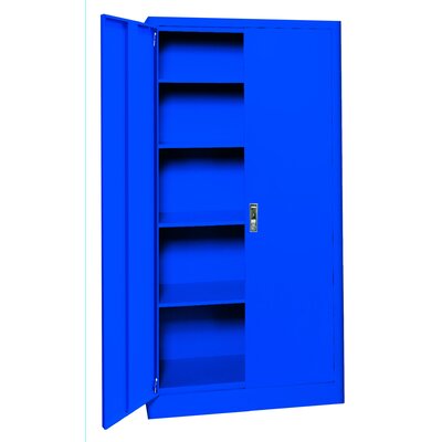 Elite Radius Edge Storage Cabinet Sandusky Cabinets Color Blue