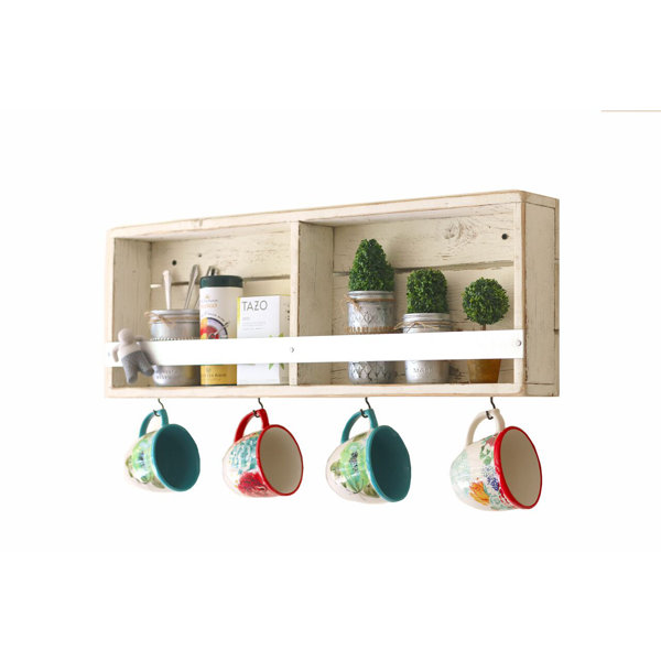 Gracie Oaks Menard Wall Shelf Wayfair