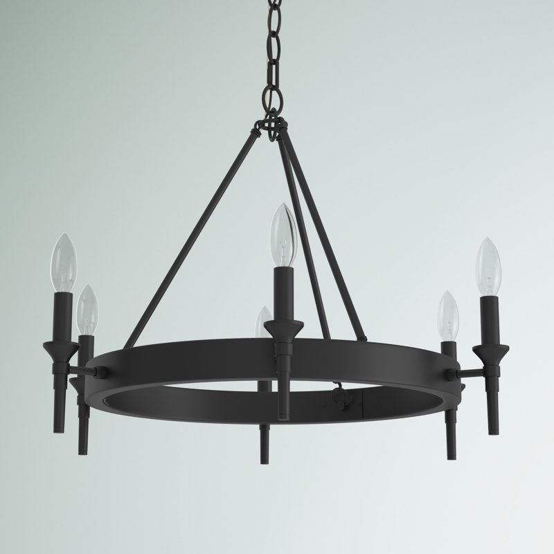 Greyleigh™ Liskeard 6 - Light Dimmable Empire Chandelier | Wayfair