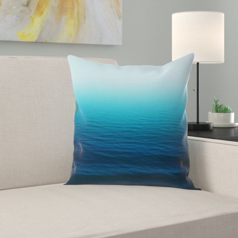 deep blue throw pillows