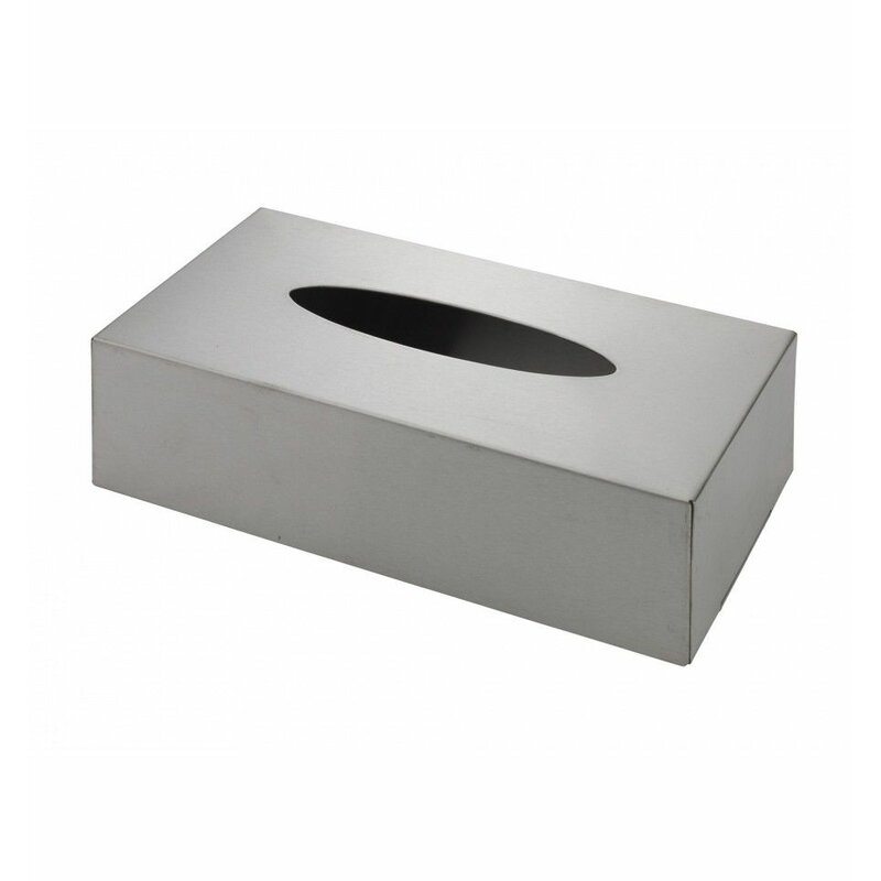 stainless steel tissue box cover