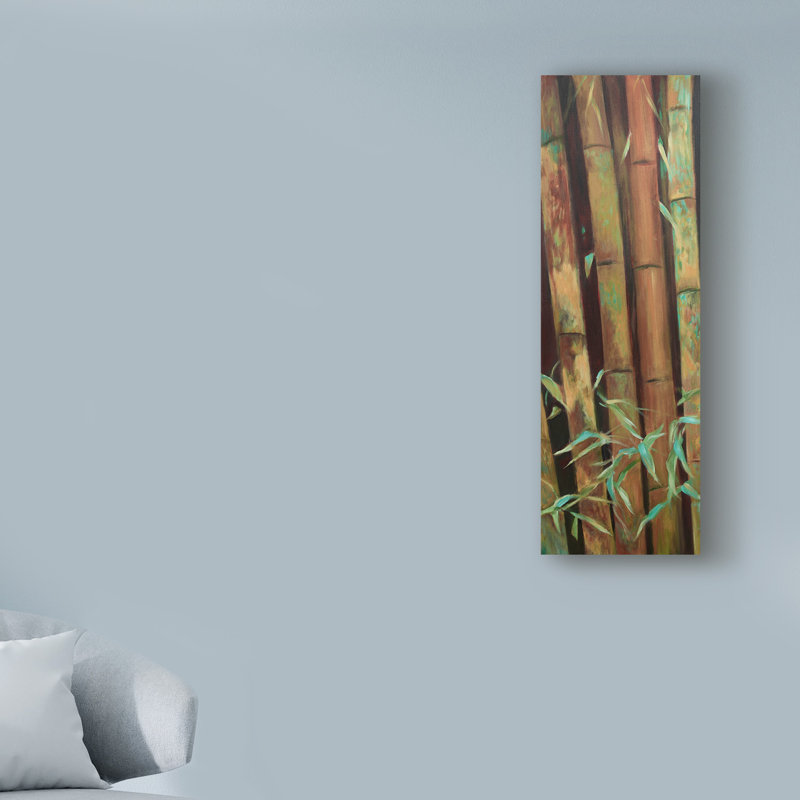 Bay Isle Home Bamboo Finale I Acrylic Painting Print On Wrapped