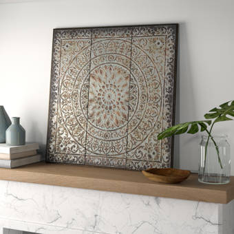 Mistana Traditional Artistic Metal Wall Panel Decor Reviews