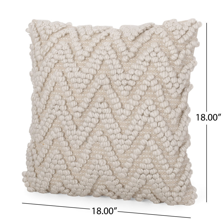 chevron throw pillow