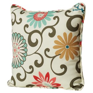 Chance Floral Indoor/Outdoor Throw Pillow (Set of 2)