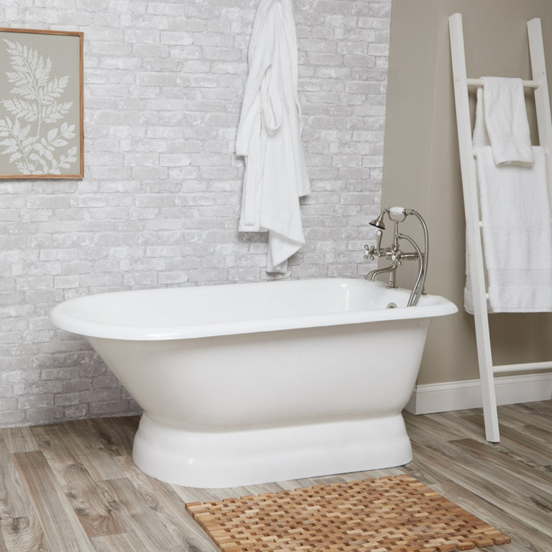 Chevington Davenport 60" x 30" Freestanding Soaking ...