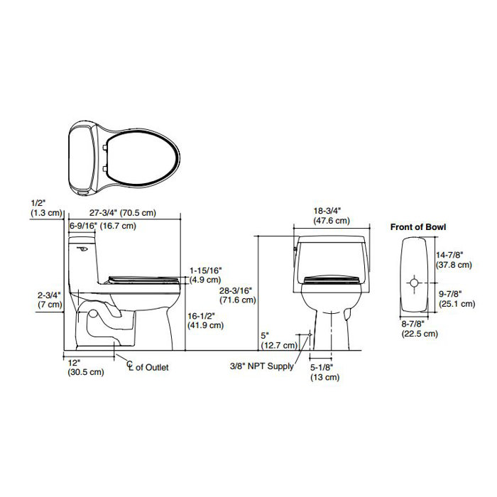 Kohler 3810 0 Santa Rosa Comfort Height Elongated 1 28 Gpf Toilet With Aquapiston Flush Technology And Left Hand Trip Lever White Bathroom Fixtures Bonsaipaisajismo Toilets Toilet Parts