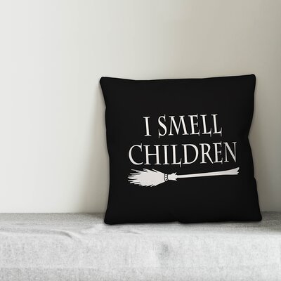 The Holiday Aisle Stockard I Smell Children Throw Pillow Wayfair