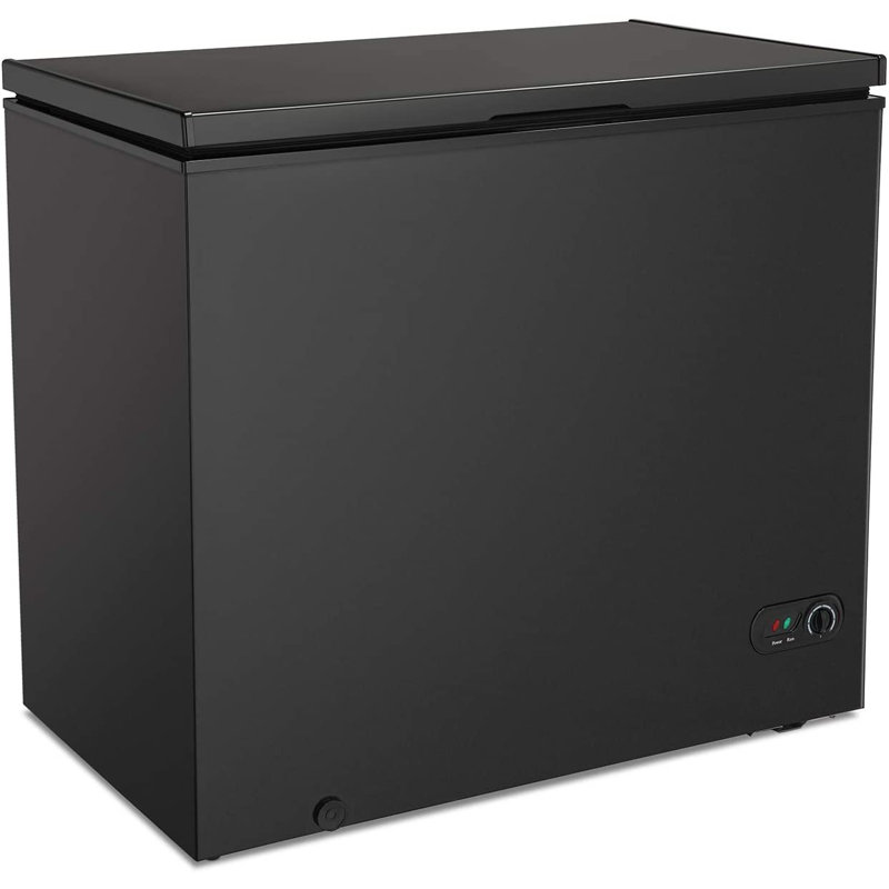 YUKOOL 7.0 cu. ft. Chest Freezer with Removable Basket ...
