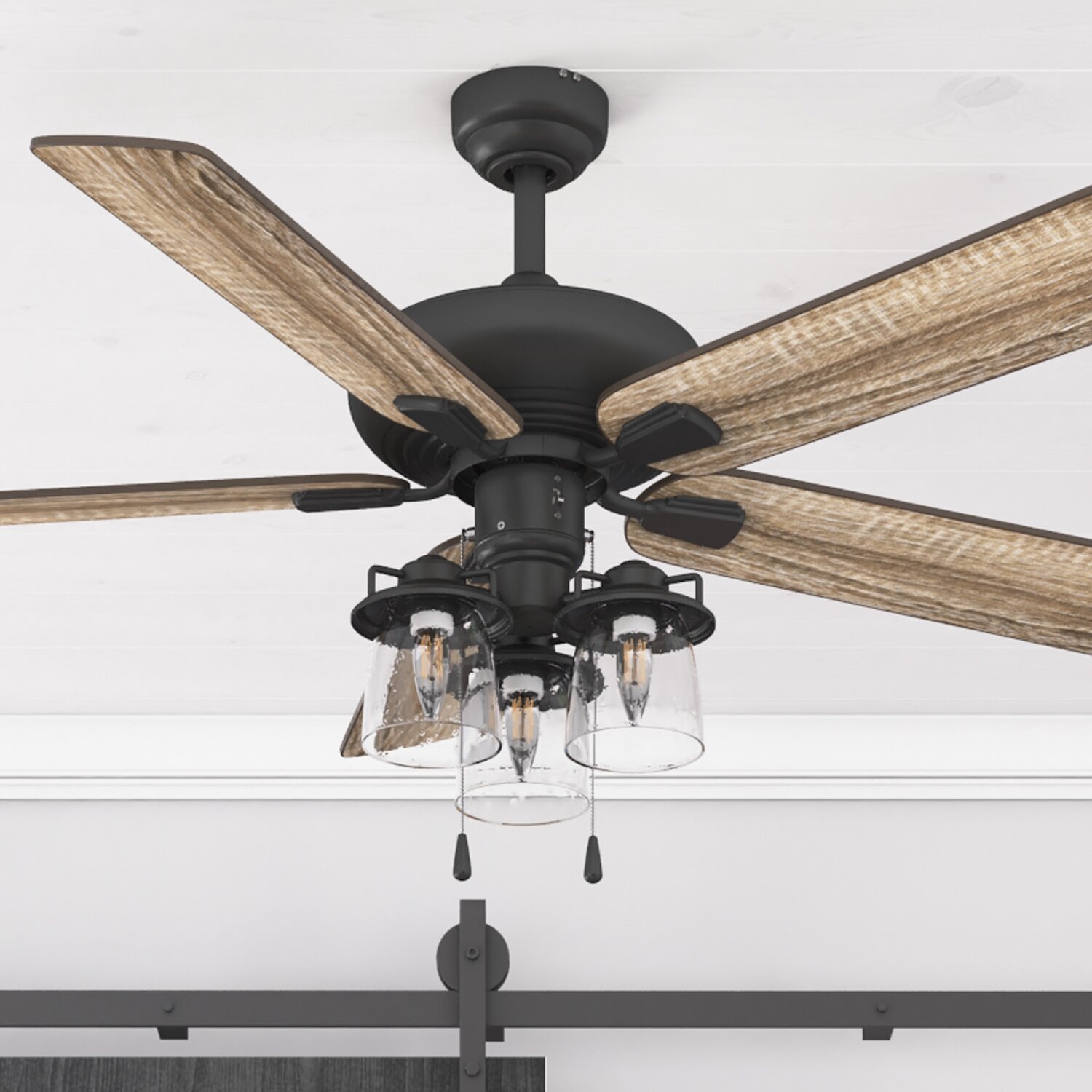 wayfair rustic ceiling fans