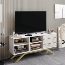 Wayfair gold tv stand Clearance