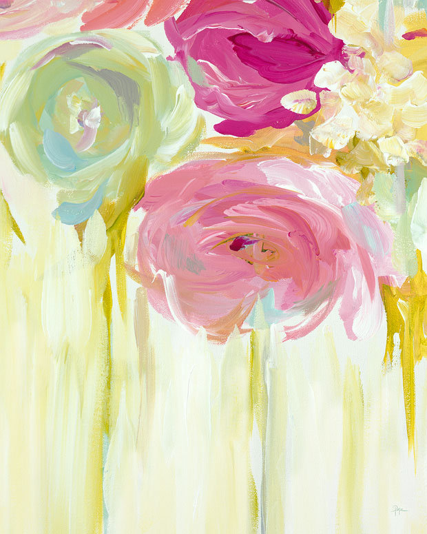 GreenBox Art Blush Bloom by Susan Pepe Wrapped Canvas Print Wayfair