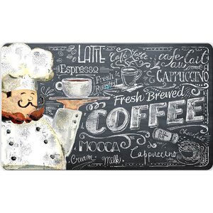 Ann Coffee Chef Kitchen Mat