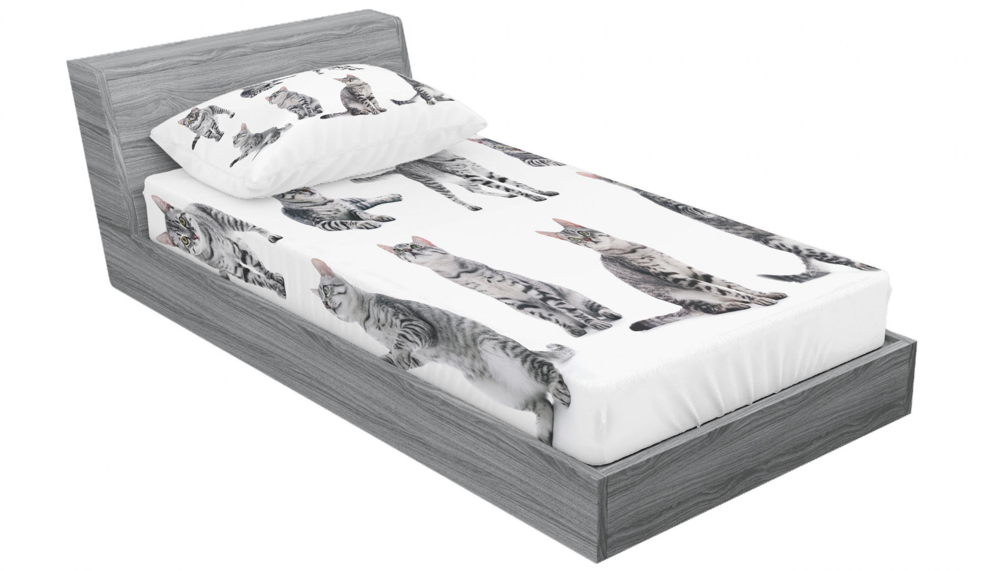 East Urban Home Cat Sheet Set Wayfair