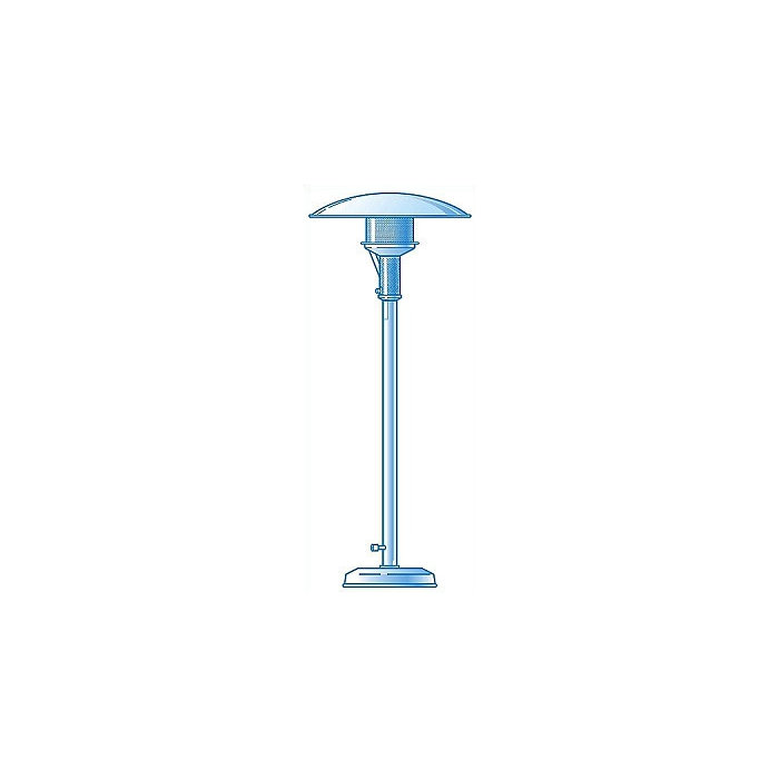 Sunglo Portable 50 000 Btu Natural Gas Patio Heater Wayfair Ca
