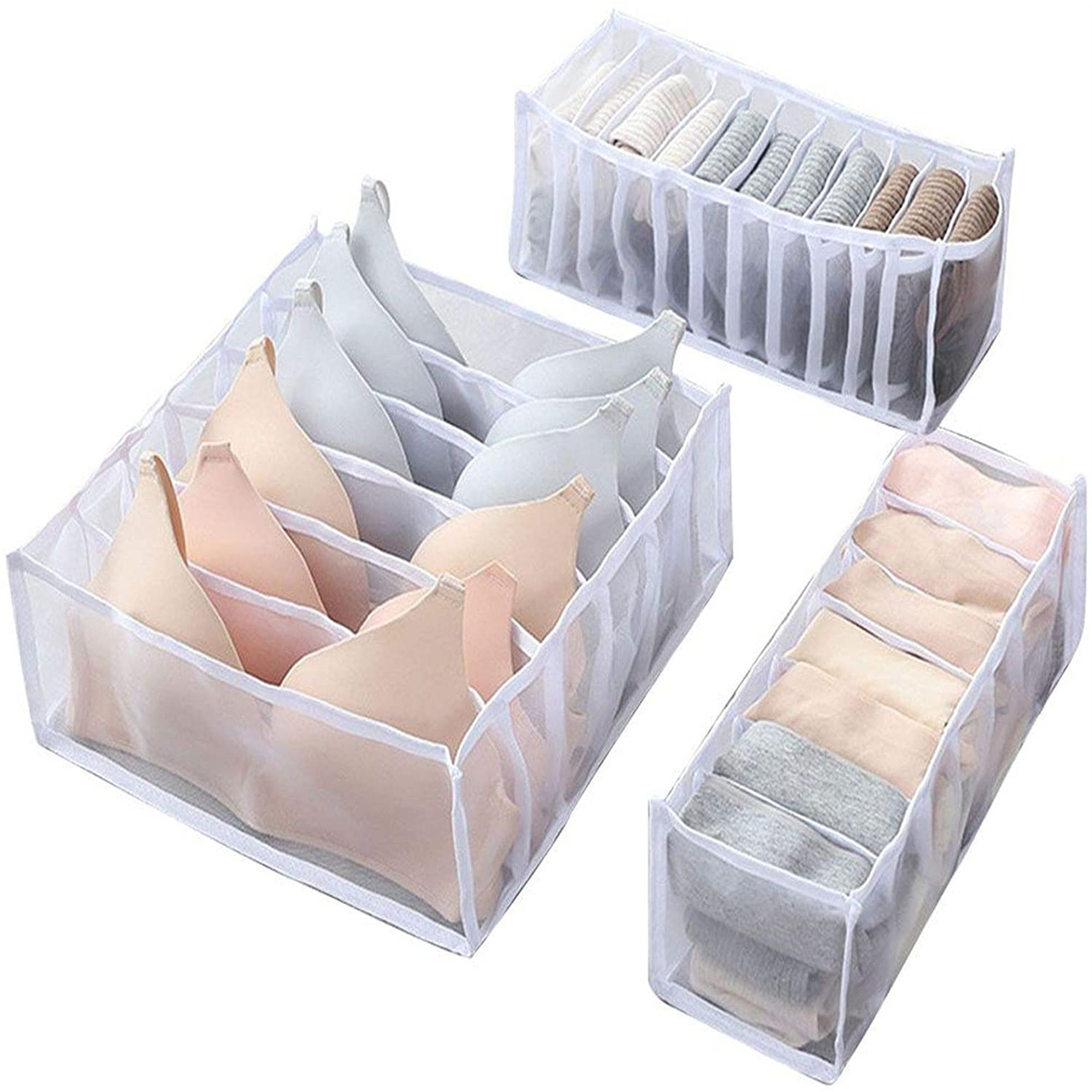 Rebrilliant Foldable Storage Box For Bras, Underwear, Socks, Neck Ties