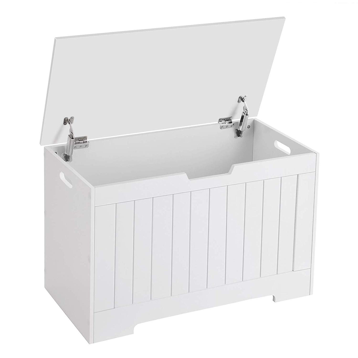 Latitude Run® Solid Wood Flip Top Storage Bench Wayfair