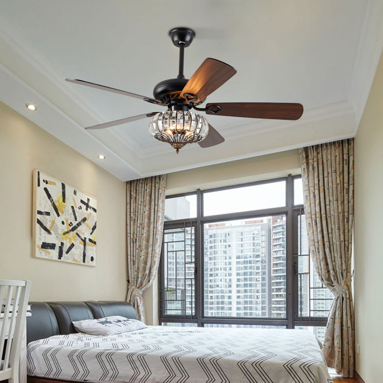 Blade Ceiling Fan with Remote Control 
