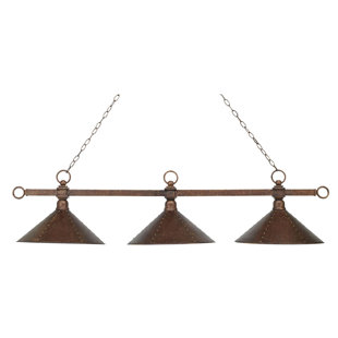Go to store & view more images Loon Peak Morgan Heights 3-Light Pool Table Light
