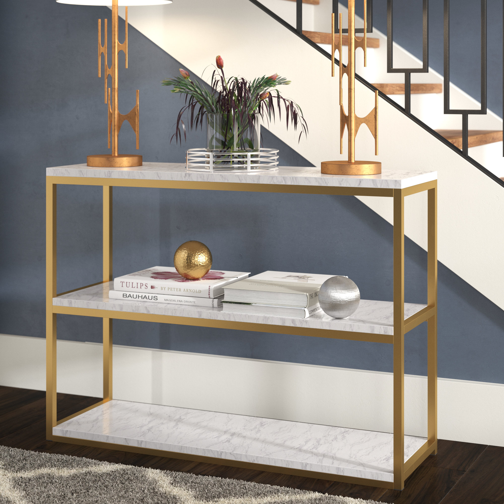 Mercer41 Brazoria 43 3 Console Table Reviews Wayfair