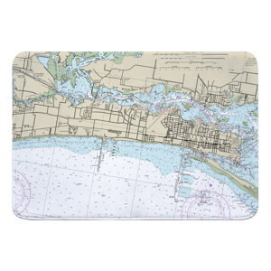 Breakwater Bay Hecker Biloxi Ms Nautical Chart Memory