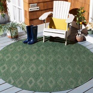 Indoor/Outdoor Rugs Circular Floor mat for Dining Dorm Room Bedroom Home Office 3 feet Round Area Rugs mat Colorful Cartoon Unicorns