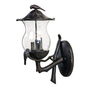 Go to store & view more images Paxson 2-Light Outdoor Sconce by One Allium Way