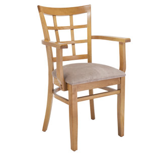 Harner Solid Wood Upholstered Dining Chair by August Grove New Design