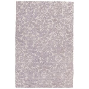 Boothe Hand-Tufted Purple Area Rug