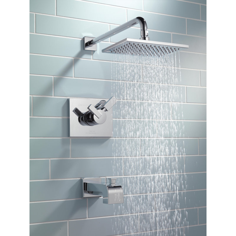 T17453 Ss Cz Delta Vero Volume Control Tub And Shower Faucet Trim