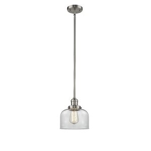 Glass Bell 1-Light Pendant