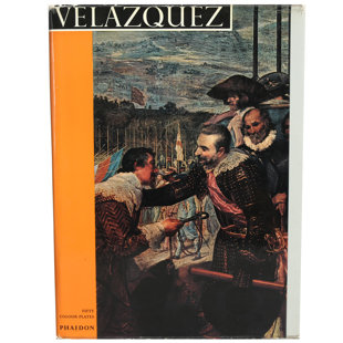 authentic decorative books 1962 velazquez 50 color plates by xavier de salas coffee table decorative set
