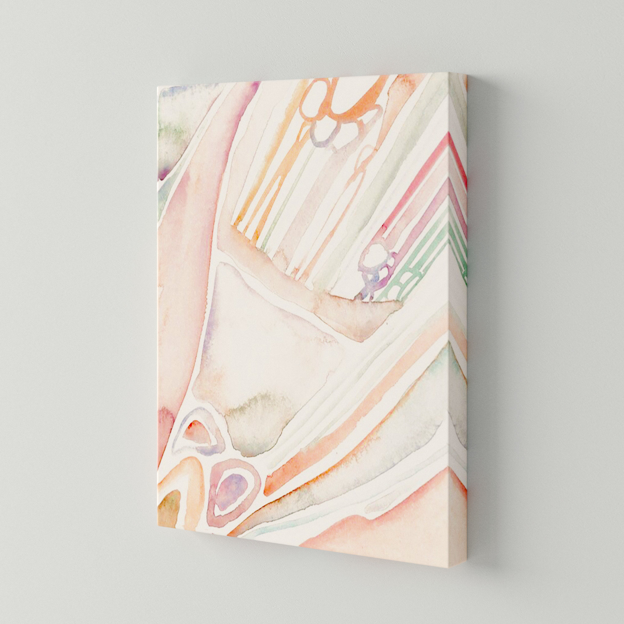Life Form Ii Painting On Canvas Joss Main