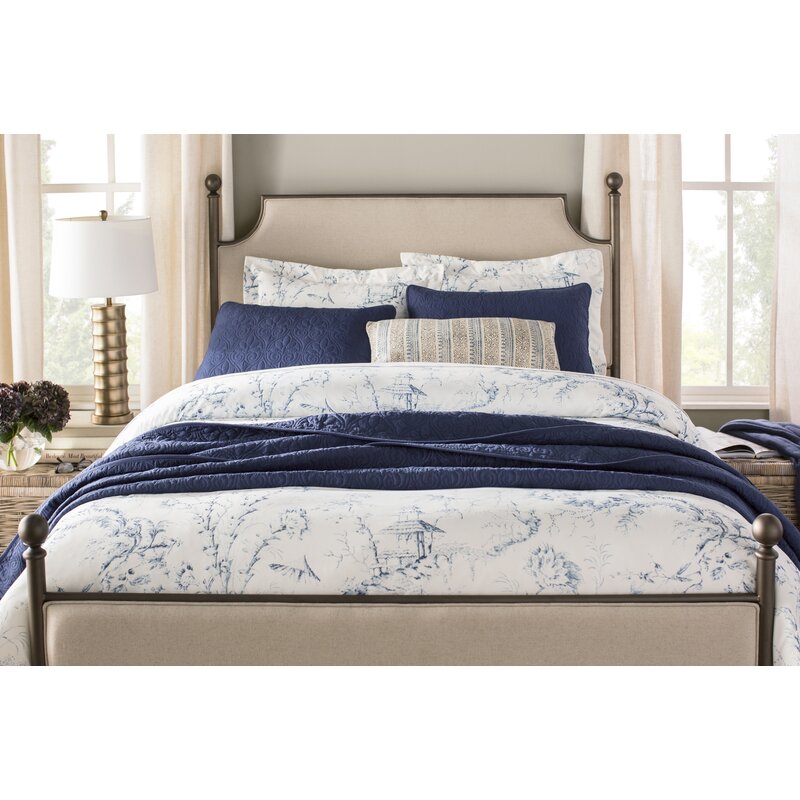 Kingsview Upholstered Standard Bed & Reviews | Joss & Main