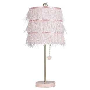 fuschia pink table lamp