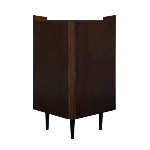 Mercury Row® Silcox Corner Bar Cabinet & Reviews - Wayfair Canada