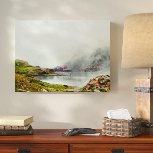 Union Rustic Foggy Days (72) - Wrapped Canvas Photograph | Wayfair
