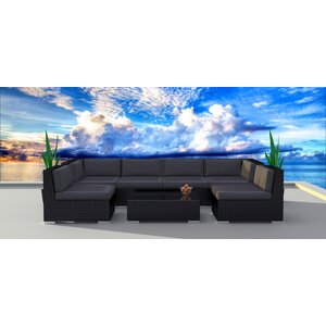 7 Piece Deep Seating Group with Cushion