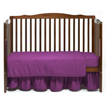 purple baby bed