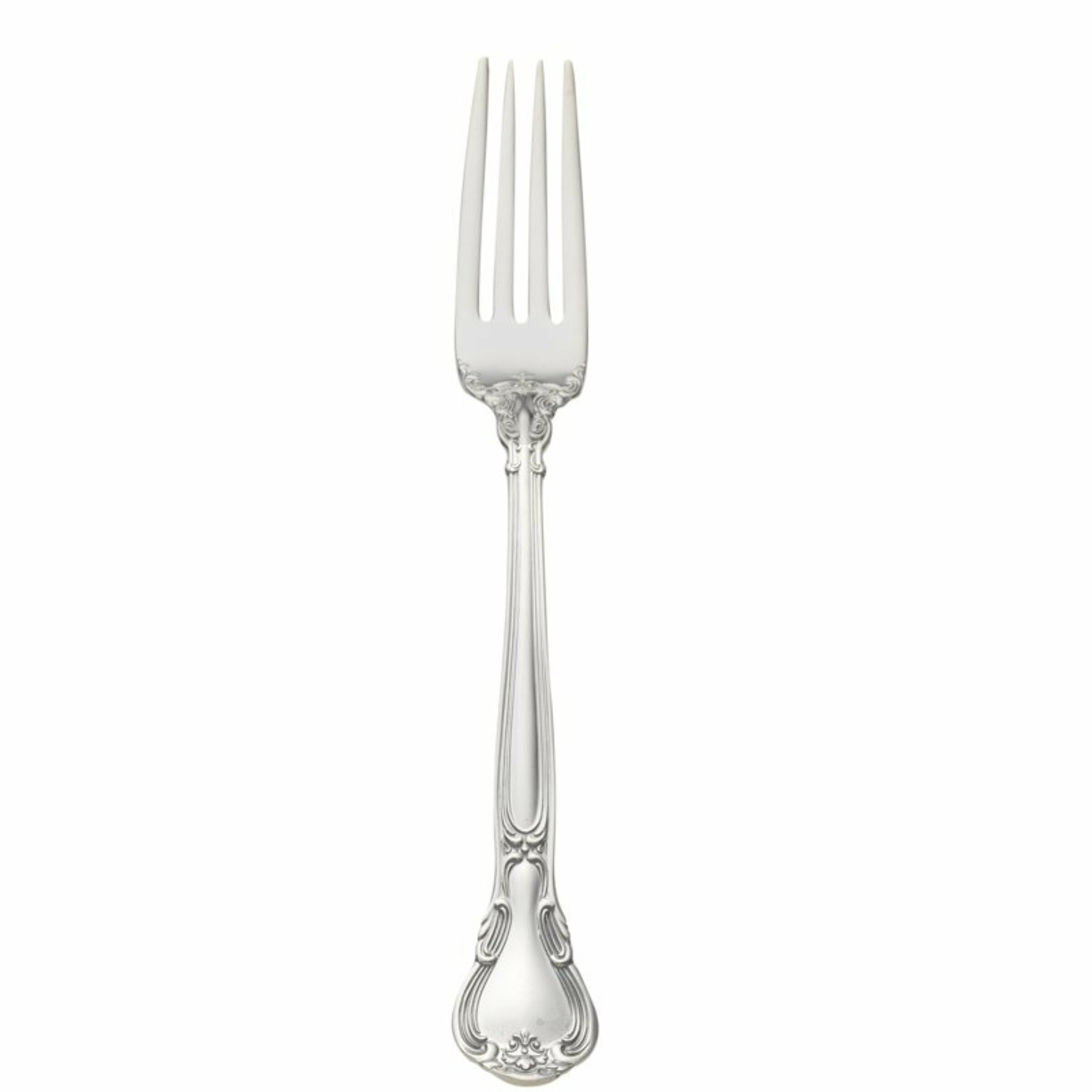 Gorham Chantilly Sterling Silver Luncheon 7" Fork Flatware Silverware No Mono 
