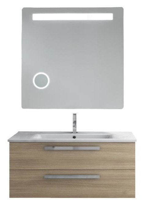 Dadila 39" Single Bathroom Vanity Set with Mirror