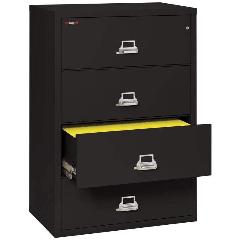 Fireking Fireproof 4 Drawer Vertical File Cabinet Wayfair