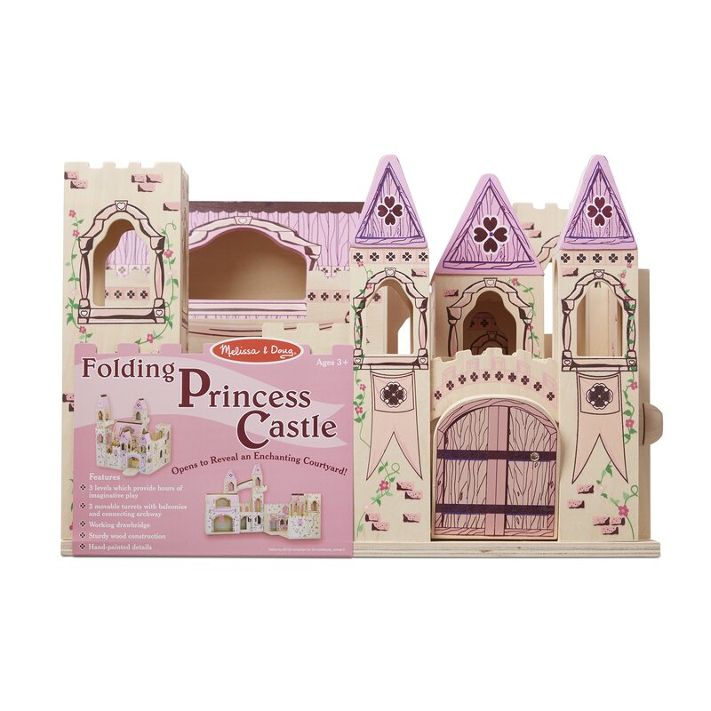 melissa and doug castle dollhouse