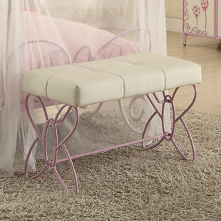 Go to store & view more images Zoomie Kids Saundra Metal Bench