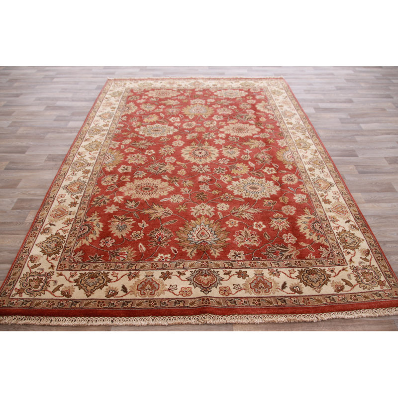 Canora Grey One Of A Kind Alviso Hand Knotted Red 2 6 X 10 Runner Wool Area Rug Wayfair Canora Grey One Of A Kind Alviso Hand