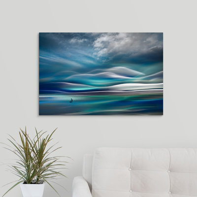 'Sailing' Graphic Art Print on Canvas