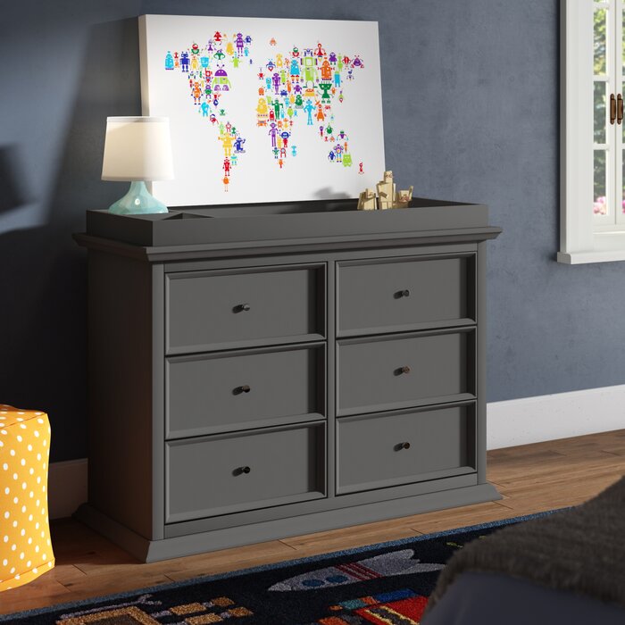 Million Dollar Baby Classic Foothill Louis 6 Drawer Dresser