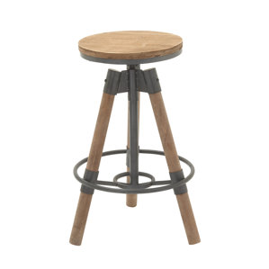 Adjustable Height Bar Stool by Cole & Grey