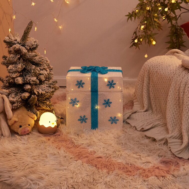 The Holiday Aisle Animated Santa Gift Box Christmas Decoration 